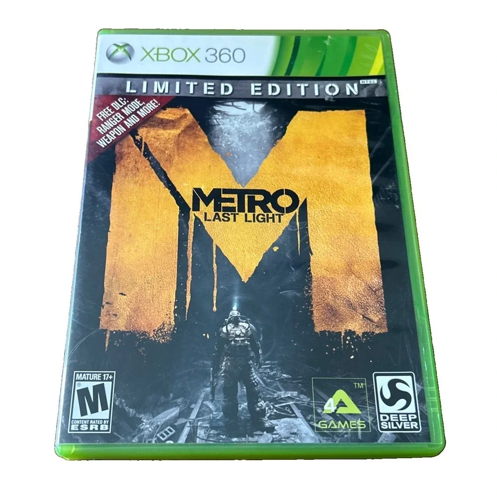 Metro Last Light Limited Edition Xbox 360 Complete CIB